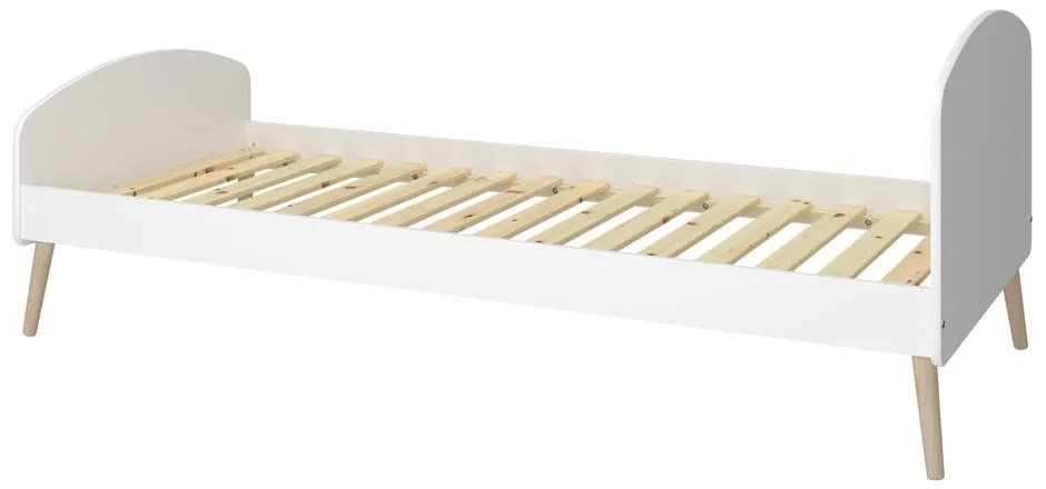 Białe łóżko dziecięce 90x200 cm Gaia – Tvilum