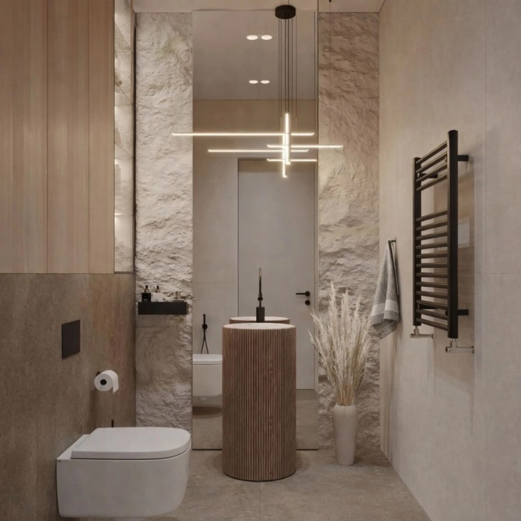 Lustro prostokątne bez podświetlenia TAVA Vertical XXL | Różne rozmiary | Różne kolory : Kolor tafli szkła - Srebrny, Rozmiar - 76x255