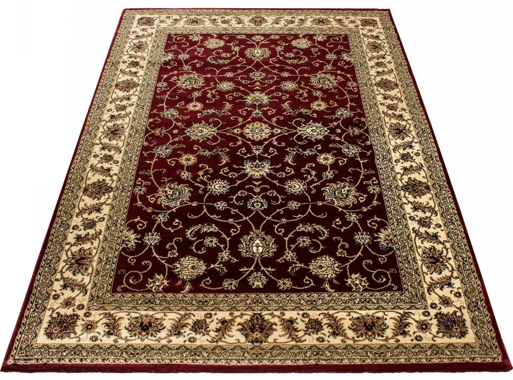 Dywan klasyczny Marrakesh czerwono-kremowy 200 cm x 290 cm