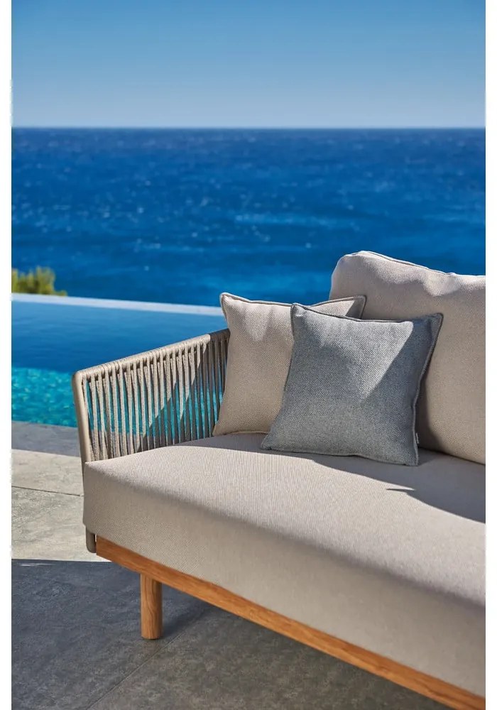 Szarobrązowa sofa ogrodowa Newport – Diphano