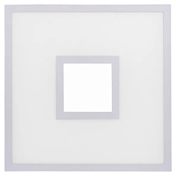 Designerska lampa sufitowa biała RGB w komplecie z LED 45 cm - TileDesignerski Oswietlenie wewnetrzne