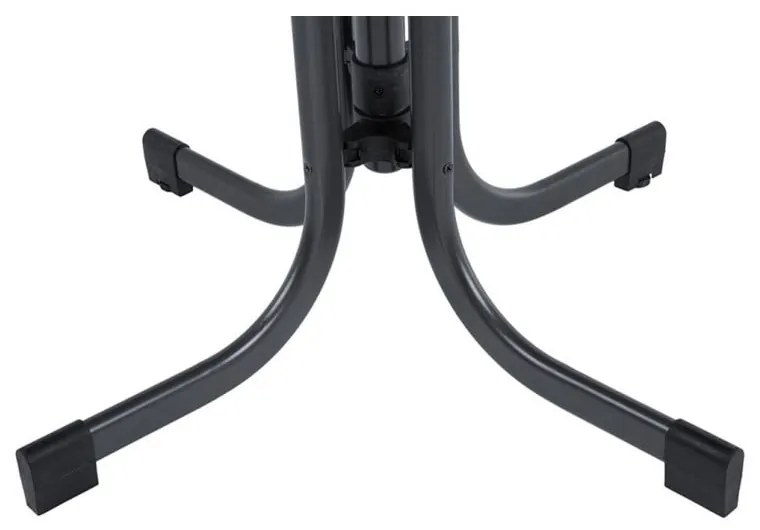 Metalowy okrągły stół ogrodowy ø 70 cm Pizarra – Dajar