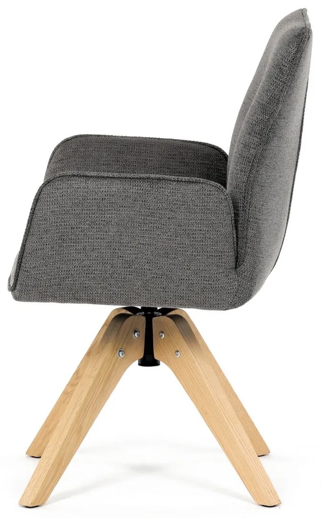 Krzesło do jadalni DCH-C2148 GREY2 z wodoodpornątkaniną