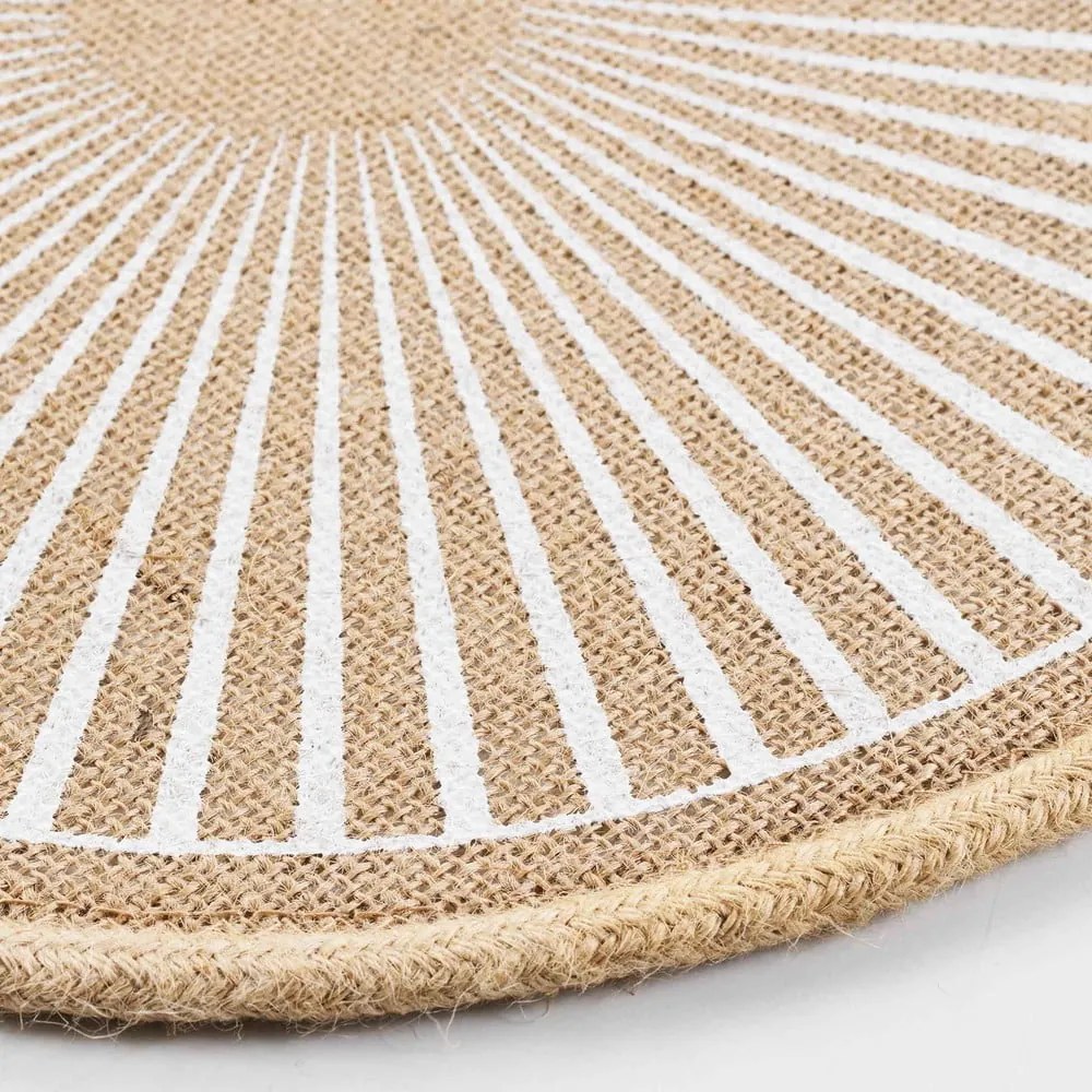 Mata stołowa z juty ø 38 cm Soleimio – douceur d'intérieur