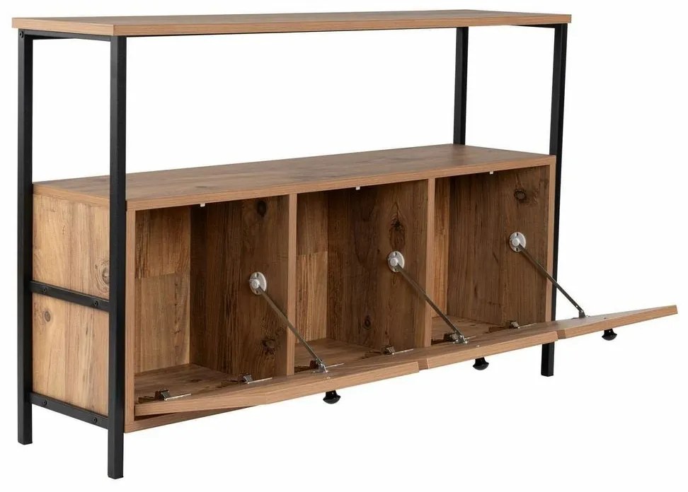 Szafka Solace Atlantic Pine and Black