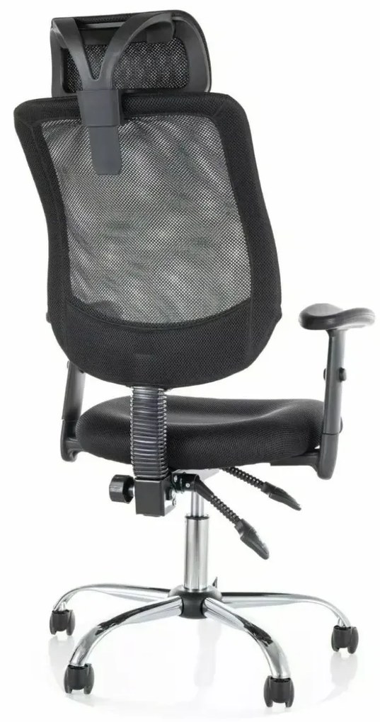 Fotel biurowy Q-118R czarny SIGNAL
