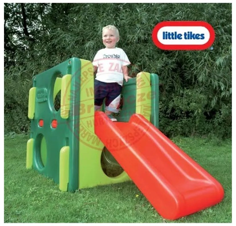 Little tikes małpi gaj dla maluchów plac zabaw zjeżdżalnia