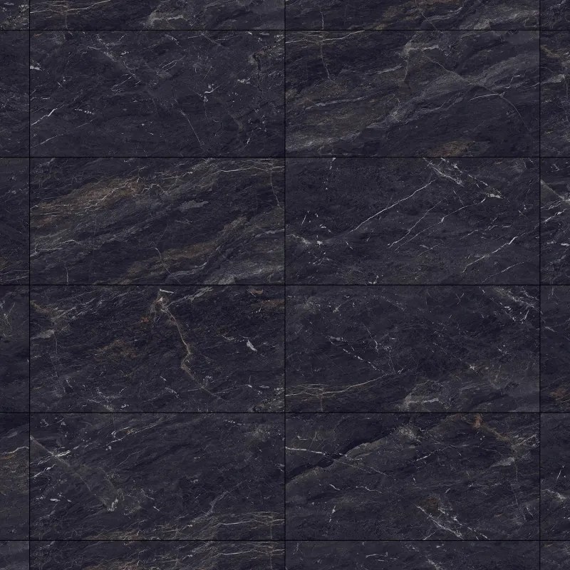Mexen Sintra Black gres szkliwiony rekt. G1, płytka podłogowo-ścienna 120 x 60 cm, wysoki połysk - TL204-120-060-00
