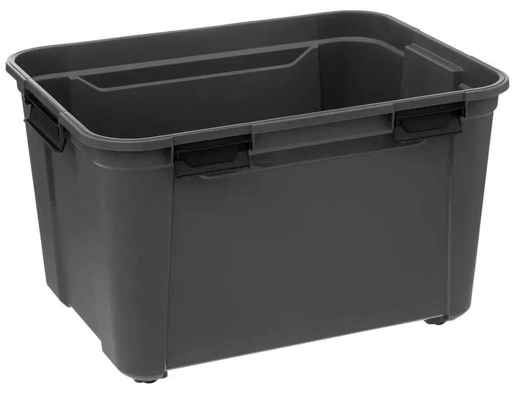 Pudło na kółkach z pokrywą BUNKER+, 160 l