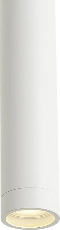Designerska lampa wisząca biała GU10 50mm IP44 - Tuba