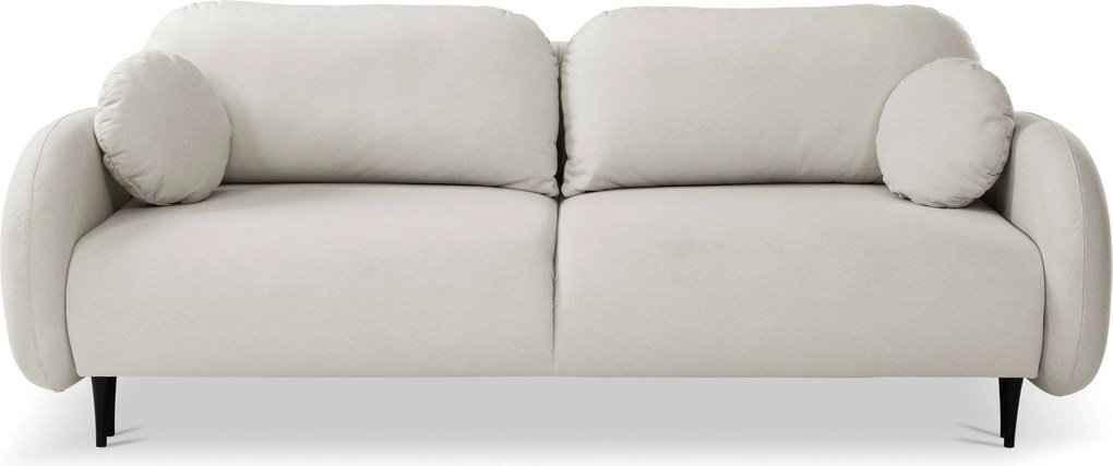 Masseno Sofa AGIO z funkcją spania i pojemnikiem na pościel - Beżowy - CASTEL 03