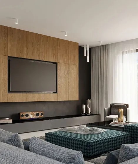 Biały nowoczesny plafon tuba - S245 W9-P53