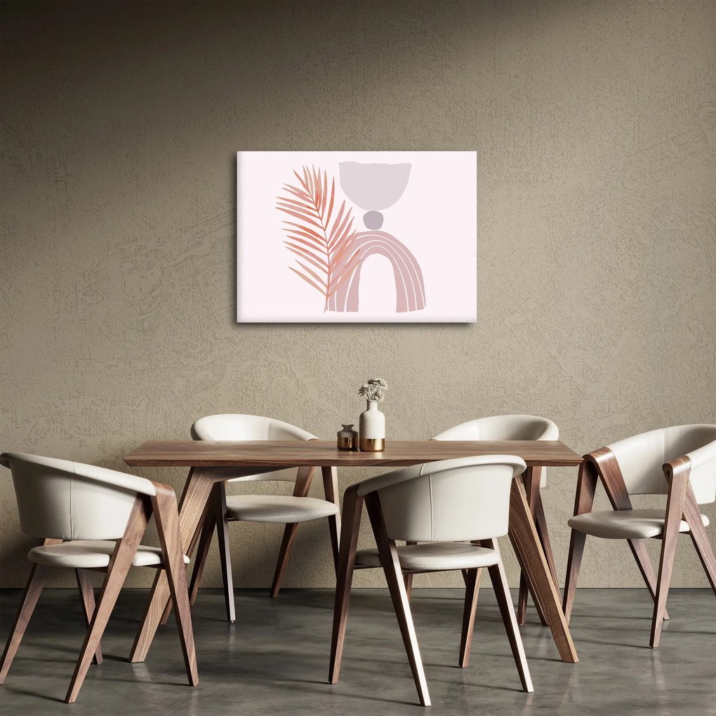 Obraz - Fioletowy minimalizm N⁰1 (70x50 cm)
