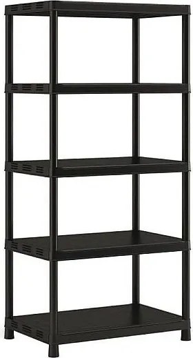 Półka na narzędzia Plus XL / 5 Czarna 90 x 60 x 187 cm