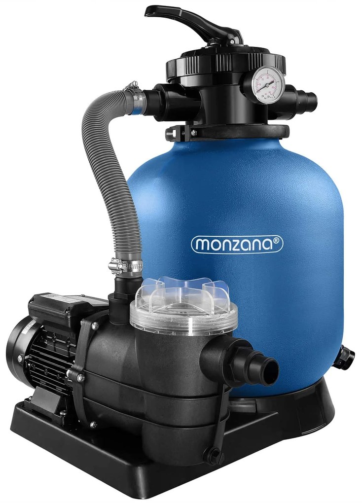 Monzana Filtr piaskowy do basenu AQUA 9 960 l/h, niebieska
