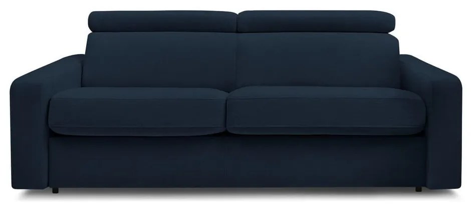 Ciemnoniebieska rozkładana sofa 195 cm Monaco – Bobochic Paris