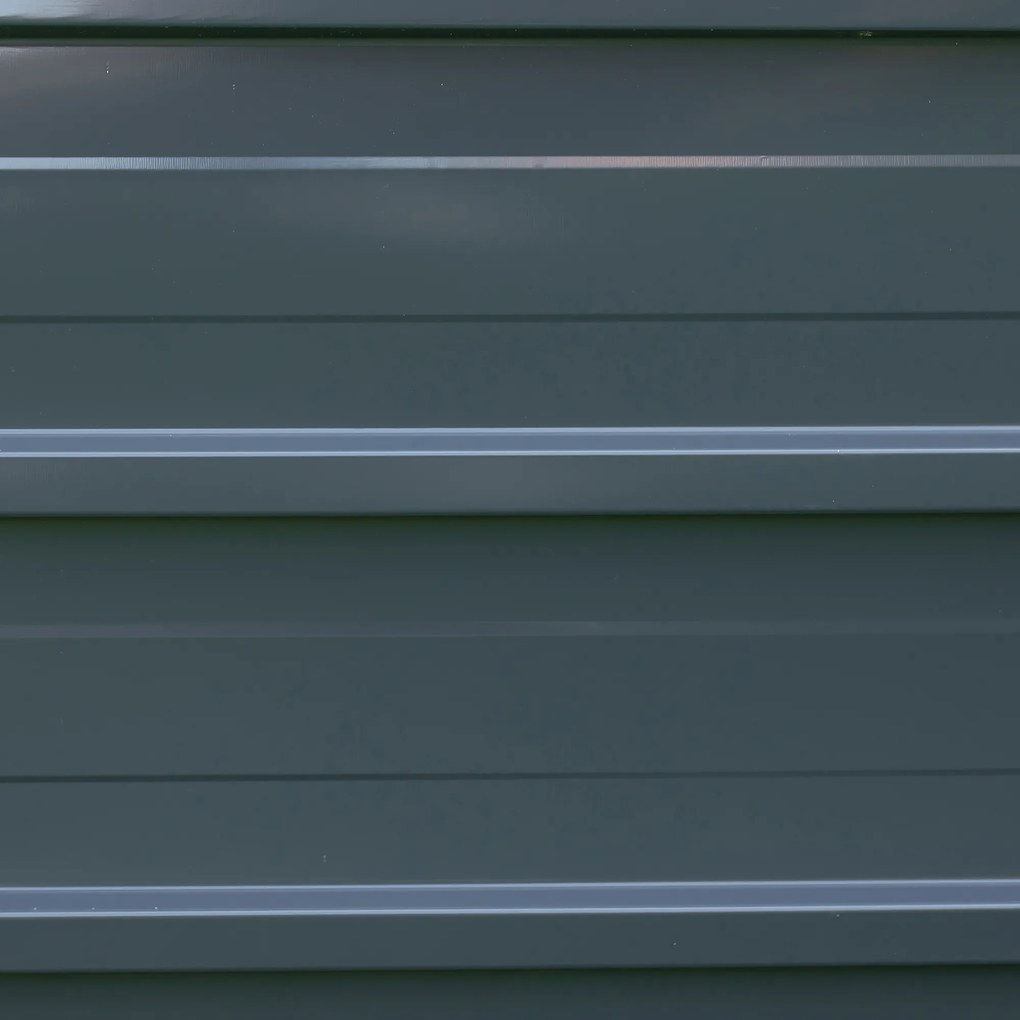 Outsunny podwyższona grządka ze stali, 183 cm x 47 cm x 40 cm