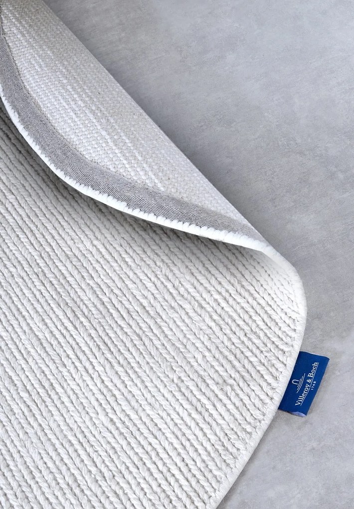 Dywan wełniany Villeroy & Boch kremowy owal 160 cm x 230 cm