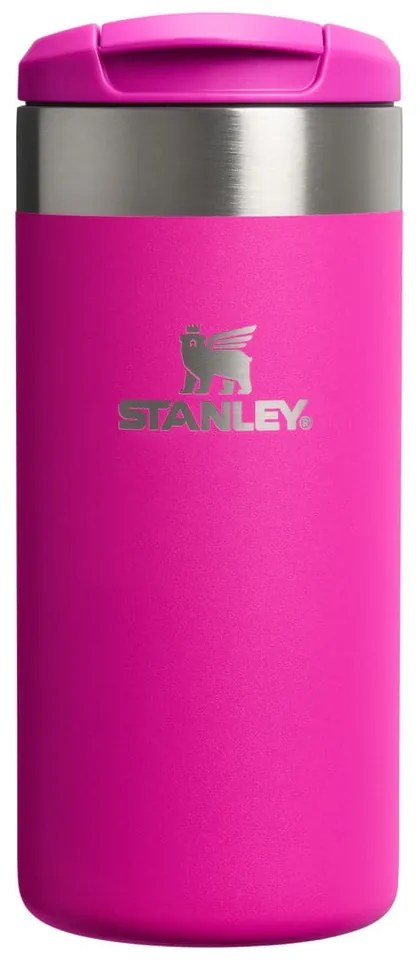 Różowy kubek termiczny ze stali nierdzewnej 350 ml AeroLight™ Transit Mug Violet Blossom – Stanley