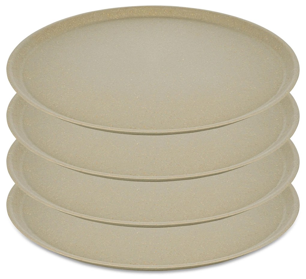 Talerze obiadowe CONNECT, Ø 25 cm, 4 sztuki, KOZIOL