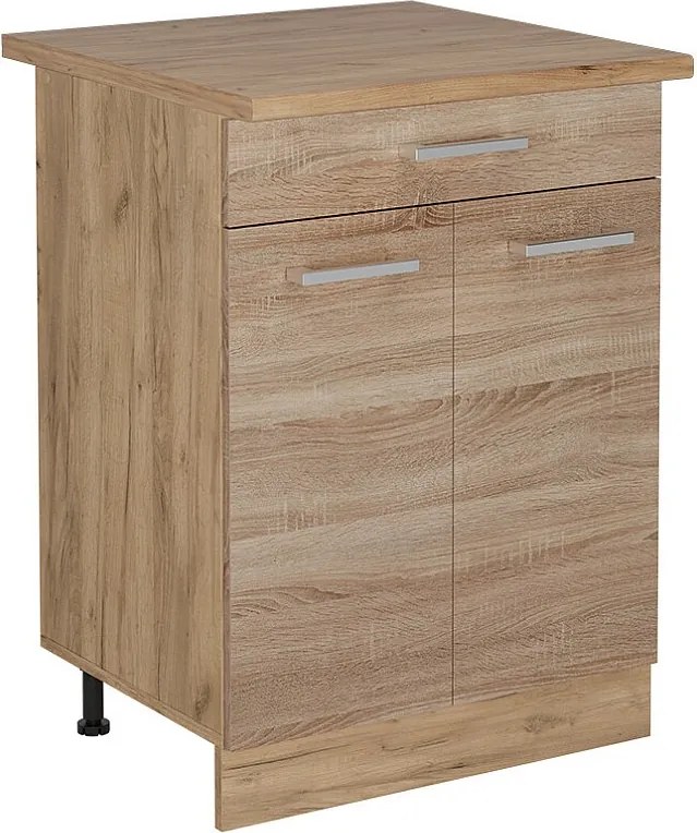 Szafka dolna do kuchni sonoma 60x60x81.6 r-line