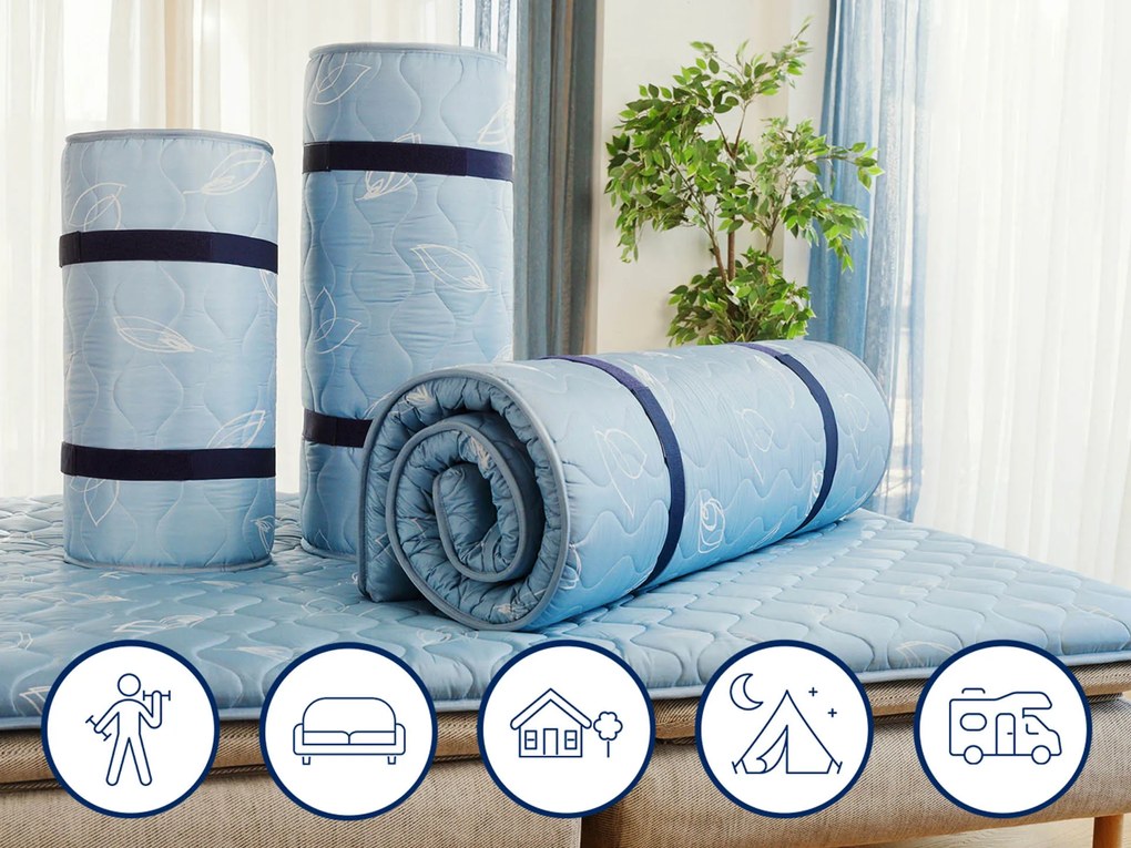 Materac nawierzchniowy Roll Up 5cm 70x190 cm