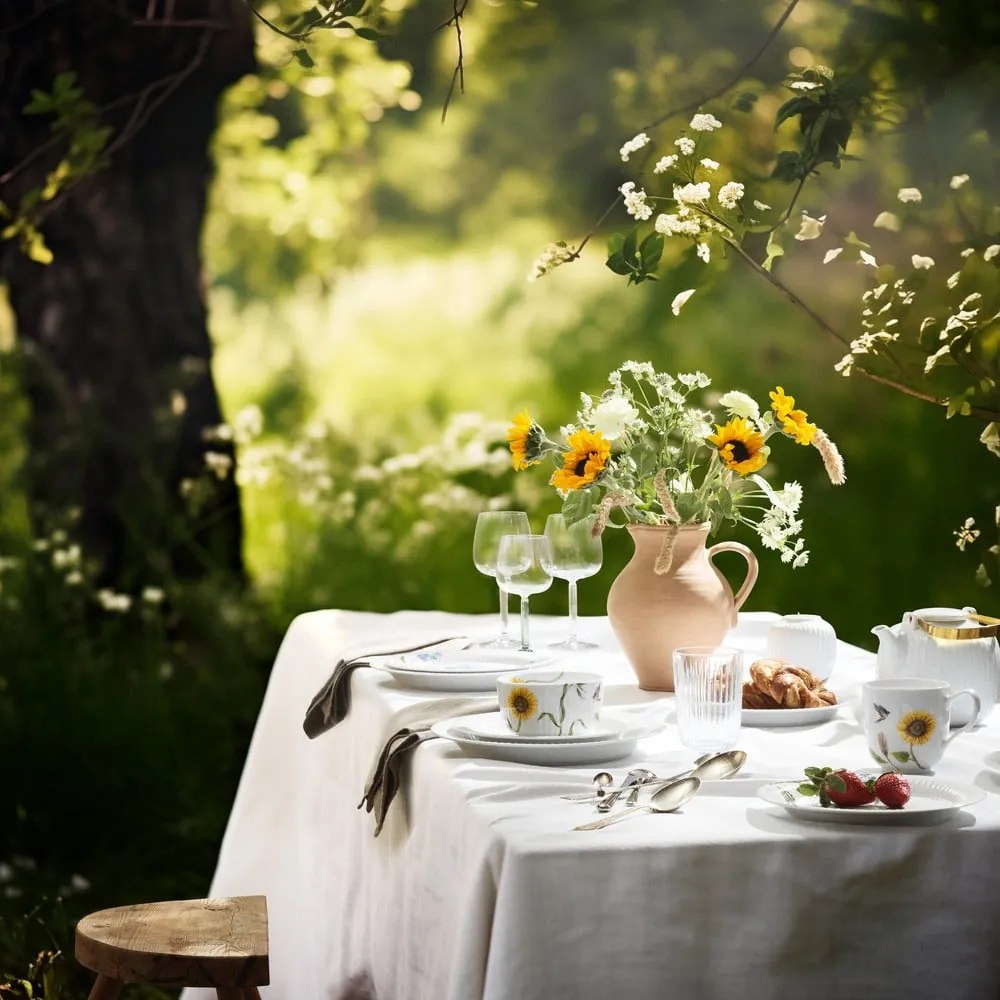 Biała porcelanowa miska Hammershøi Summer – Kähler Design