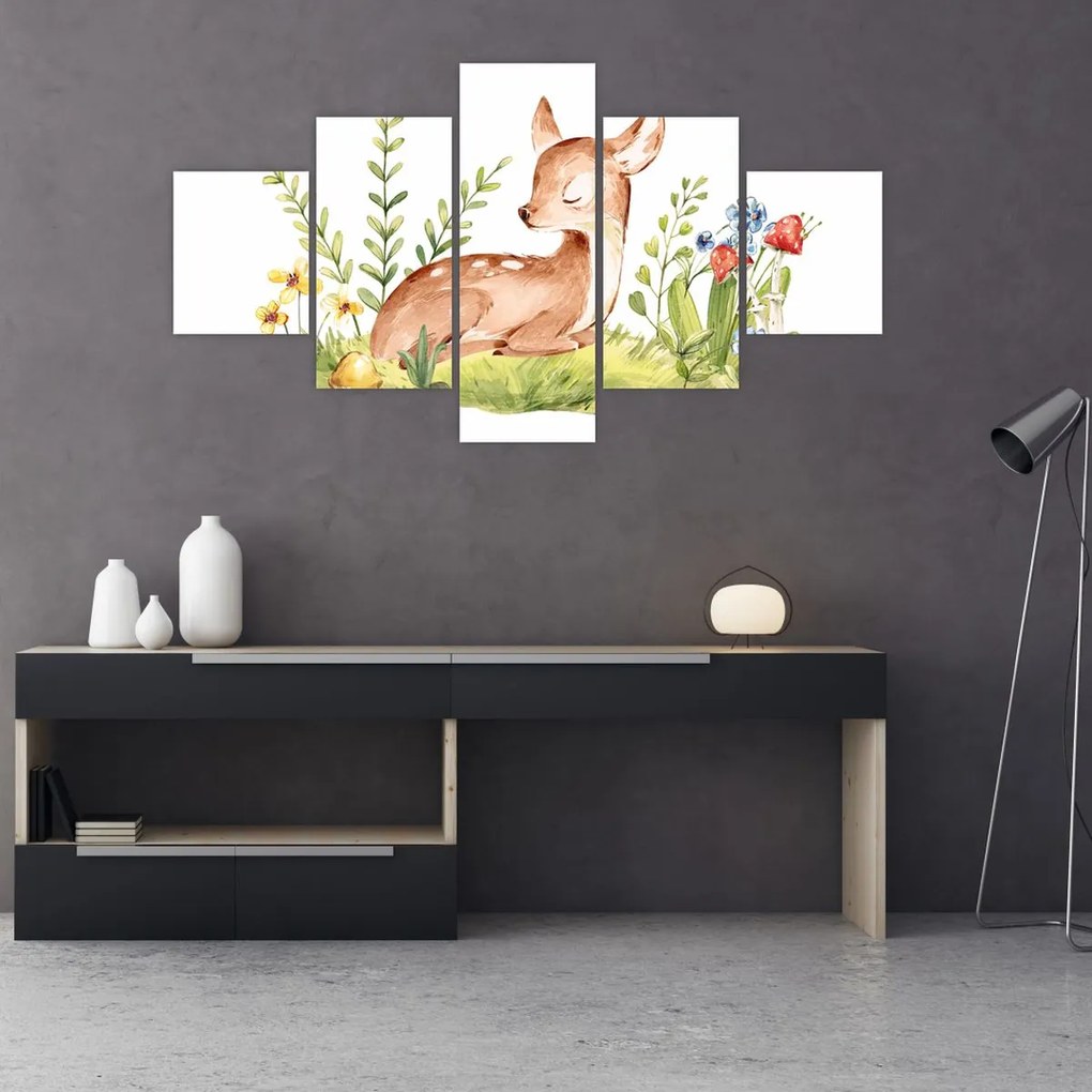 Obraz - Mały płowy (125x70 cm)