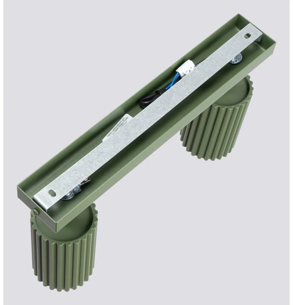 Zielona lampa punktowa 6,5x30 cm Gleam – Sollux