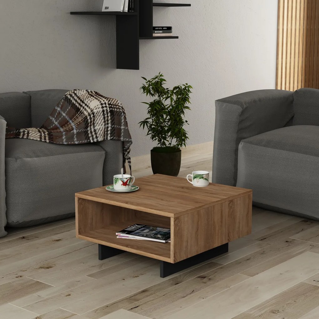Stolik kawowy Hola Oak Anthracite