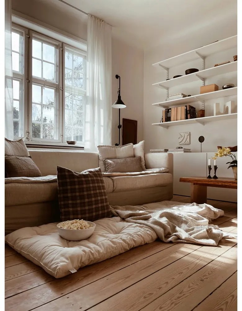 Beżowy materac futon 70x190 cm Bed In a Bag Beige – Karup Design