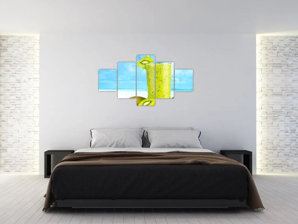 Zdjęcie - smoothie z kiwi (125x70 cm)