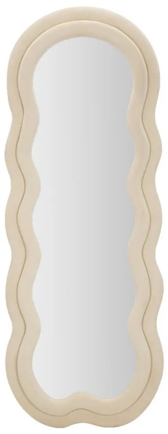 Lustro ścienne w materiałowej ramie, 160 cm