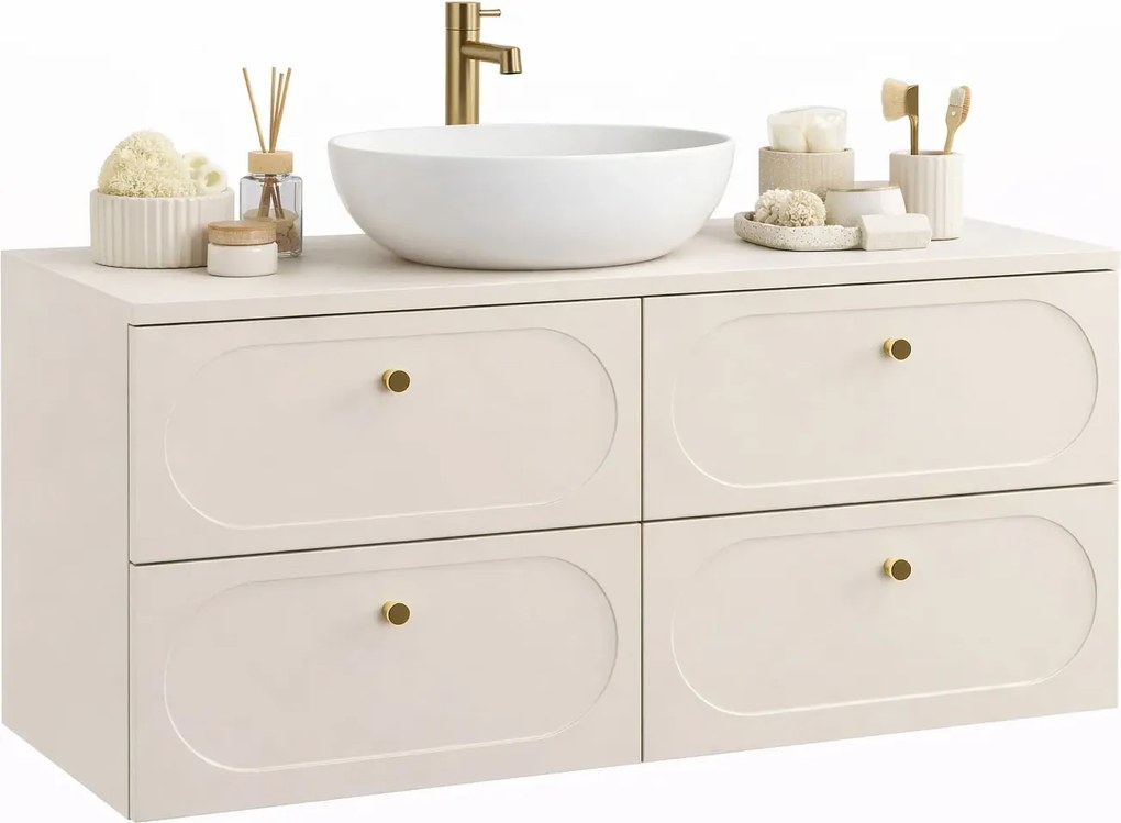 Kaszmirowa szafka łazienkowa z szufladami  W4-A29