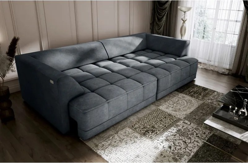 Sofa TIGA z funkcja spania Elektryczny System rozkładania RIVIERA 96 WERSAL