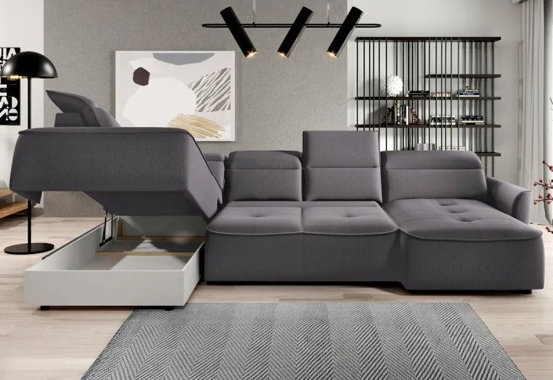 Narożnik MURILLO XL z elektryczną regulacją siedziska WERSAL