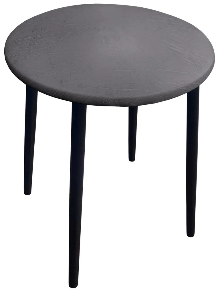 Taboret TRIX  AL11 szary podstawa czarna