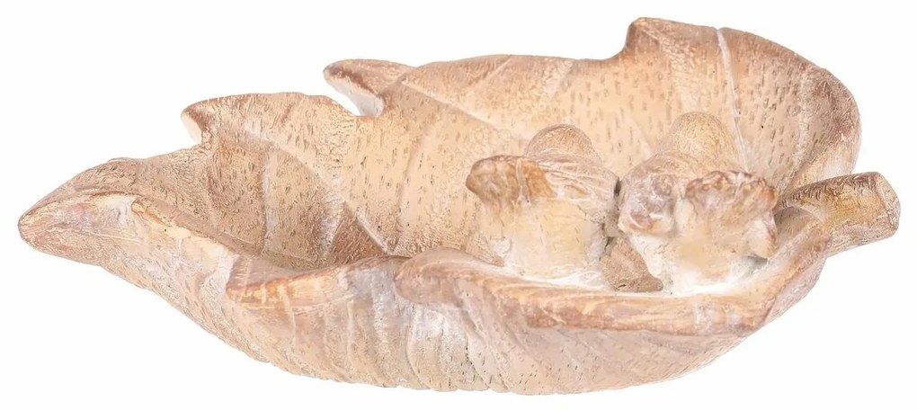 Poidło dla ptaków Liść ptaszka, ceramika MgO 21 x18 x 7 cm