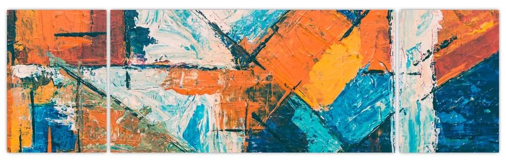 Obraz - Abstrakcja (170x50 cm)