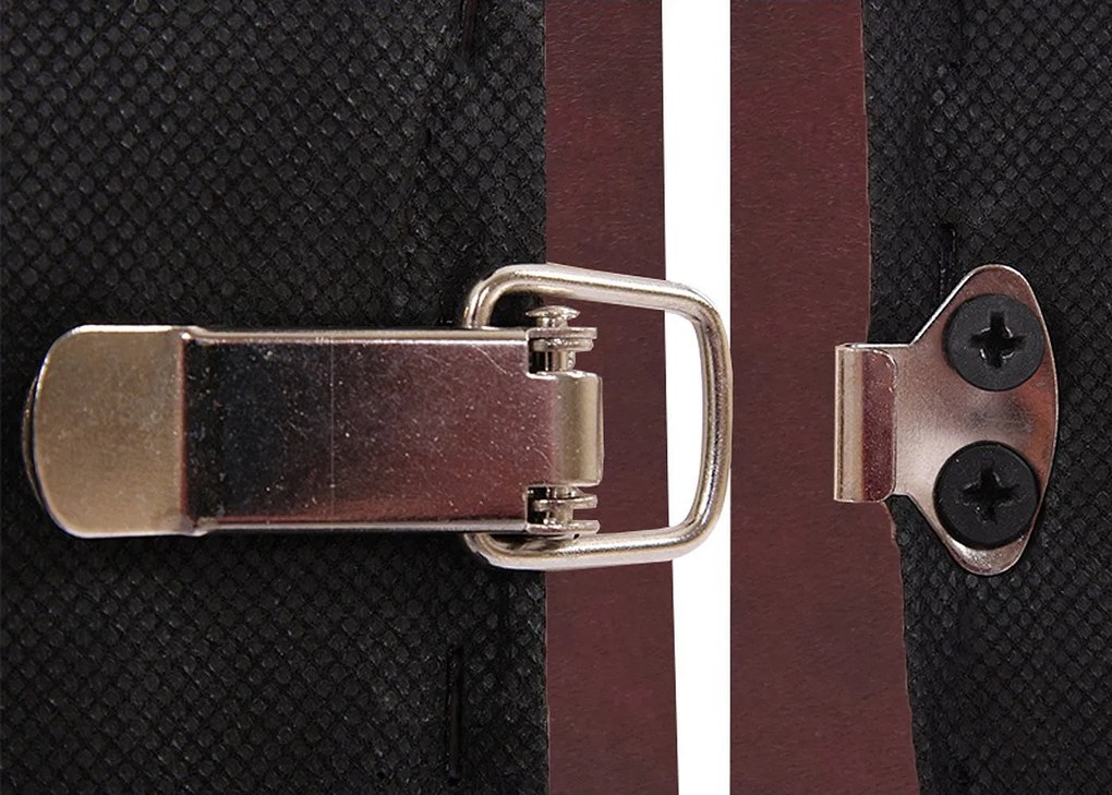 3-osobowa sofa Moncalieri,  czerwono-brązowa