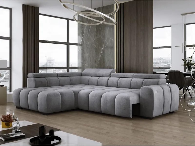 Narożnik BULL L Lewostronny z Elektryczną Regulacją SALVADOR 14 WERSAL