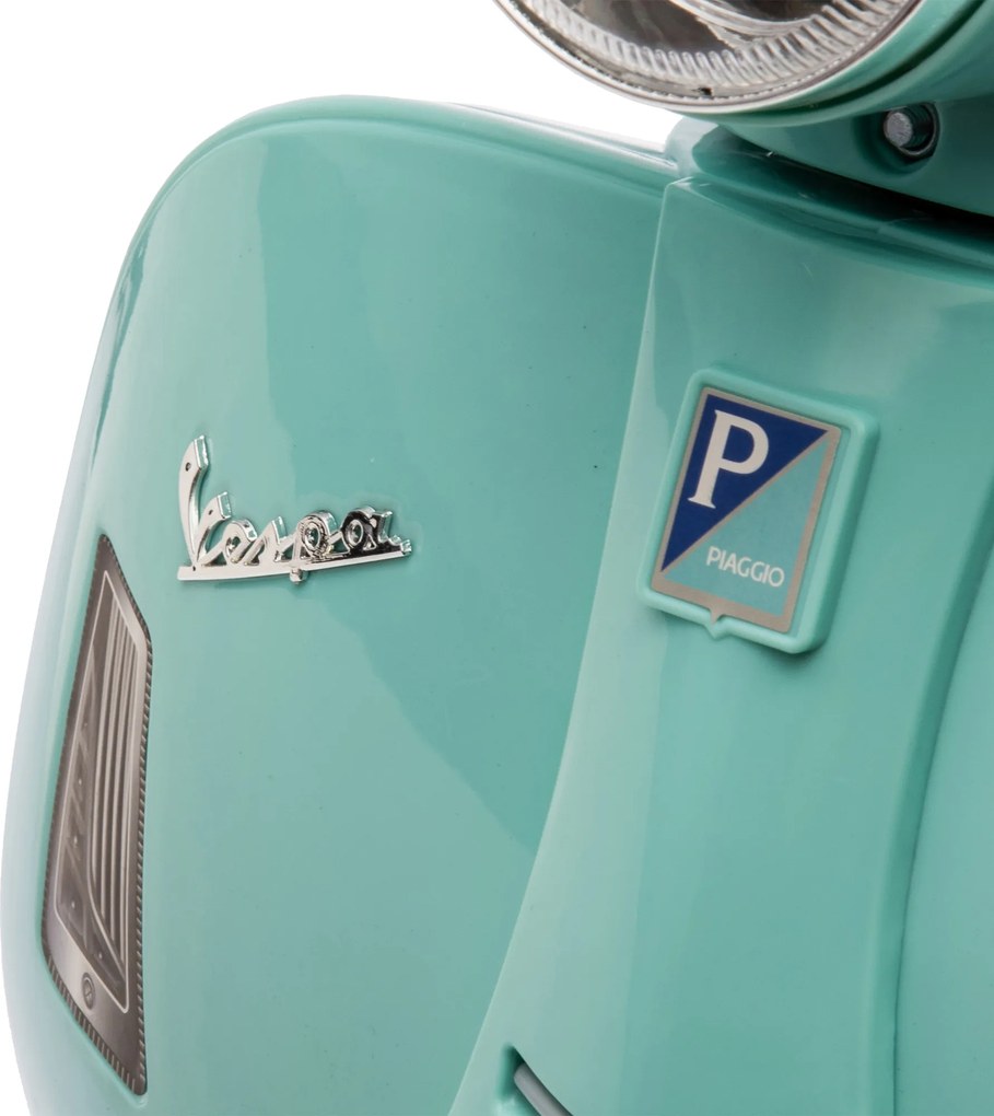 AIYAPLAY Elektryczny motorek dziecięcy Mini Vespa GTS 6V z akumulatorem litowym, ergonomiczne siedzisko i oparcie 1,5-3 lat | Aosom PL