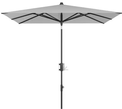 KNIRPS APOLL  BLACK 240 x 240 cm - parasol ogrodowy : Kolor parasola - Jasnoszary