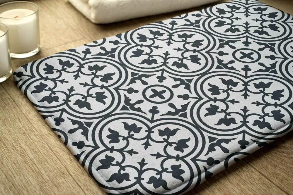 Dywanik do łazienki Dywanik do łazienki Wzory Geometryczne