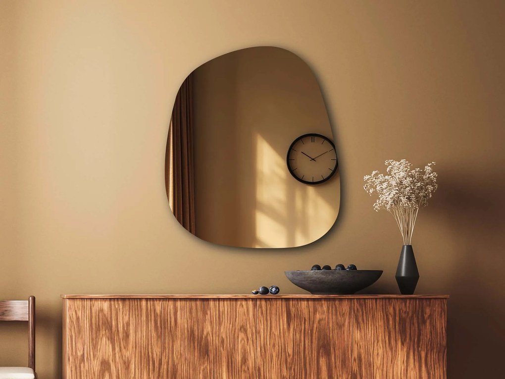 Lustro brązowe Base B28 66×76