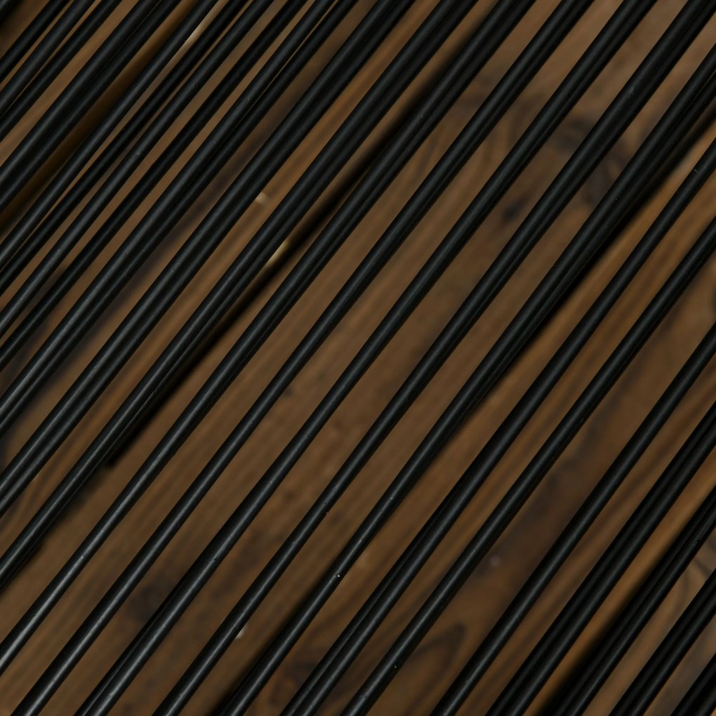 Outsunny Zestaw mebli ogrodowych 5 części Polirattan Stół 4 krzesła Stolik dodatkowy Elegancki szary | Aosom PL