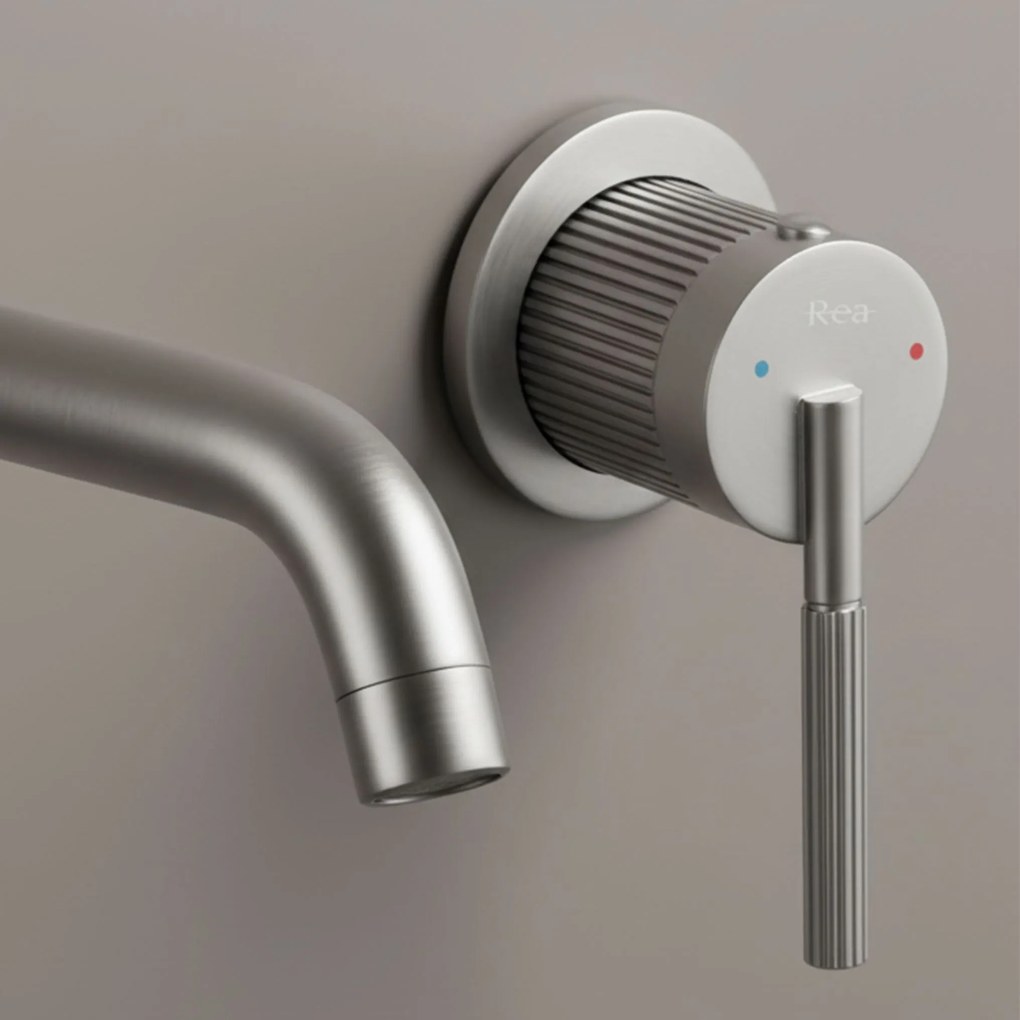 Bateria podtynkowa Rea Argon Nikiel Szczotkowany + BOX