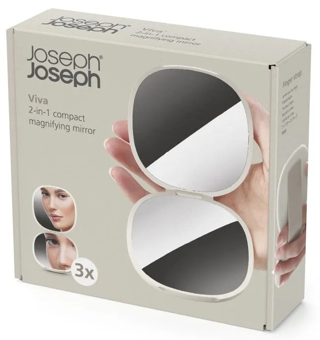 Lustro kosmetyczne ø 8 cm Viva 2in1 – Joseph Joseph