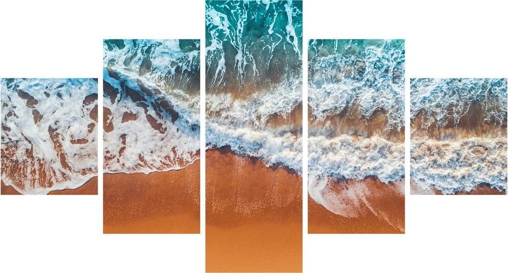 Obraz plaży morskiej (125x70 cm)