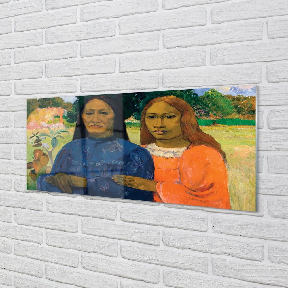 Szklany Panel Sztuka portret kobiet